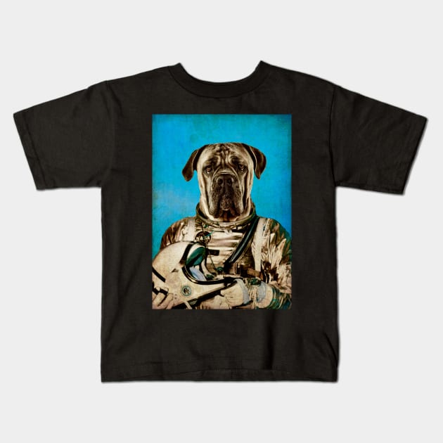 Space Traveler Kids T-Shirt by Durro